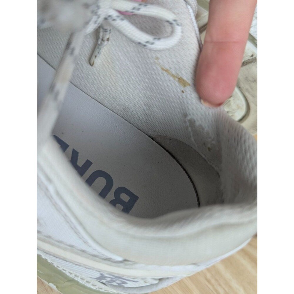 Burberry | Union Low White Optic Leather Chunky Sneaker EU 35 US 5 - Picture 7 of 15